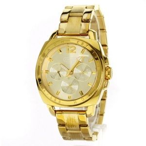 Woman’s Coach Gold Watch